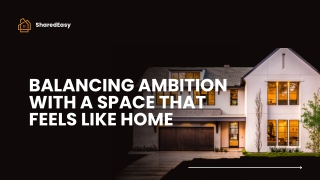 SharedEasy: Empowering the Modern Professional