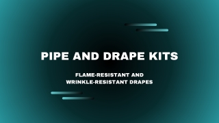 Pipe and Drape USA Kits