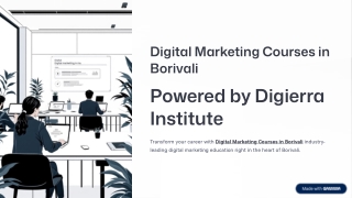 Digital Marketing Courses in Borivali — Digierra Institute
