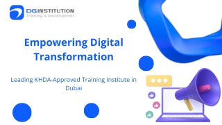 DG Training Presentation