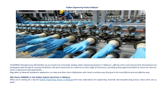 Rubber Engineering Factory Malaysia