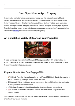 11xPlay ID: Your Ticket to Big Wins