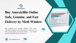 Buy Amoxicillin Online : The Modern Solution for Everyday Health