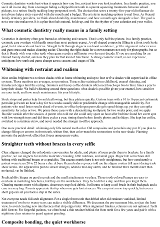 Cosmetic Options with Your Oxnard Family Dentistry Experts