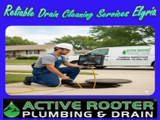 Reliable Drain Cleaning Services Elyria
