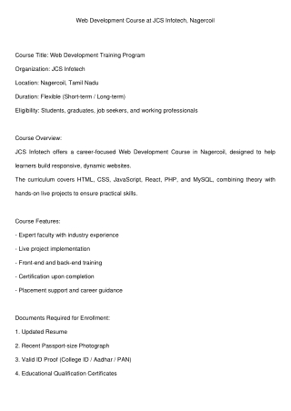 JCS_Infotech_Web_Development_Nagercoil_Submission