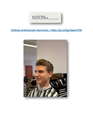 Estilistas profesionales Barcelona | https://g.co/kgs/Qydo7VM