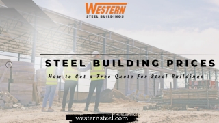Steel Building Prices How to Get a Free Quote for Steel Buildings