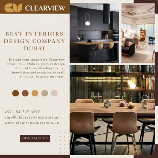 Best interiors design company Dubai