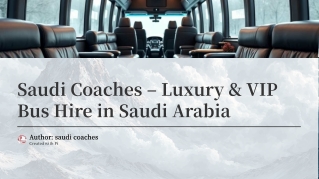 Saudi Coaches – Luxury & VIP Bus Hire in Saudi Arabia