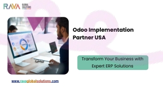 Top Odoo Implementation Partner in USA for Seamless ERP Solutions