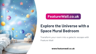 Explore the Universe with a Space Mural Bedroom