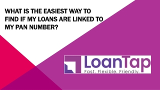 What Is the Easiest Way to Find If My Loans Are Linked to My PAN Number