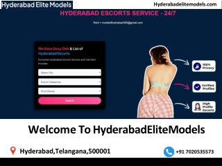 Hyderabad Escort Girls