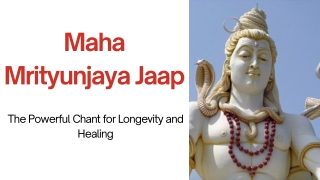 Maha Mrityunjaya Jaap – The Powerful Chant for Longevity and Healing