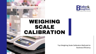 Top Weighing Scale Calibration Methods for Business Efficiency