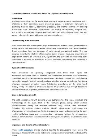 Step-by-Step Process for Effective Compliance Review