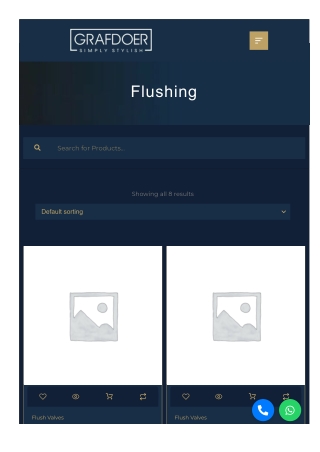 Grafdoer Flushing Systems – Smart, Efficient & Hygienic Bathroom Solutions