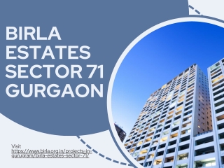 Birla Estates Sector 71 Gurgaon - Premium Residential Project