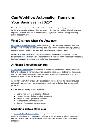 Can Workflow Automation Transform Your Business in 2025_