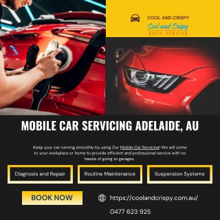 Mobile car servicing Adelaide