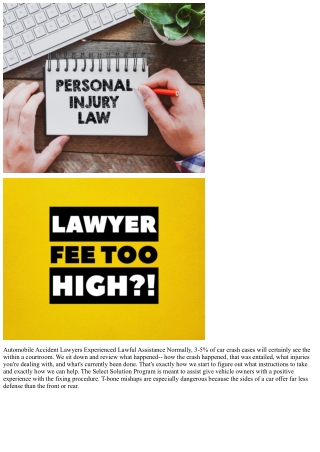 What Does A Vehicle Accident Attorney Do? Clarified