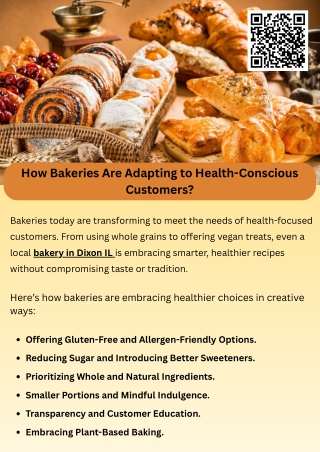 How Bakeries Are Adapting to Health-Conscious Customers?
