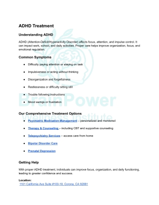 ADHD Treatment (1)