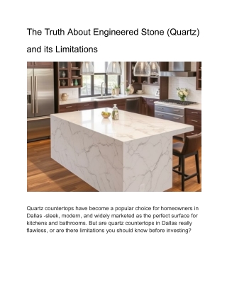 the-truth-about-engineered-stone-(quartz)-and-its-limitations
