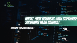 Boost Your Business with Software Solutions Near Barasat  Transform Your Growth Digitally