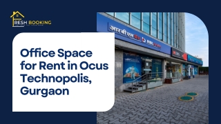 Office Space For Rent In Ocus Technopolis Gurgaon