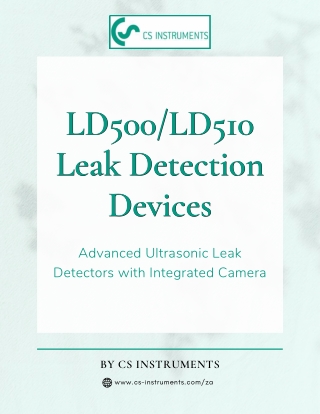 LD500-LD510 Leak Detection Devices