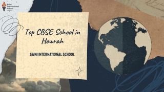 Saini International School Howrah – Your Child’s Path to Success