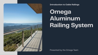 Transform your deck or stairs with sleek, modern cable railings