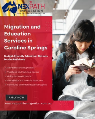 Migration and Education Services in Caroline Springs