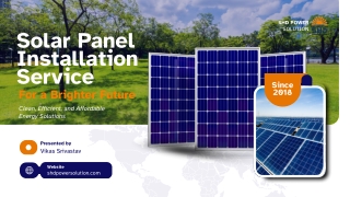 solar panel installation service