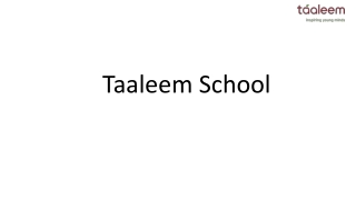 INTERNATIONAL EDUCATION