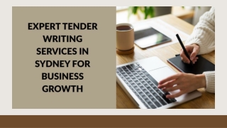 Expert Tender Writing Services in Sydney for Business Growth
