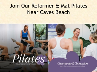 Pilates Caves Beach