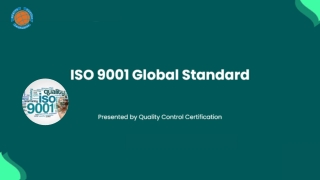 ISO 9001 | Quality Control Certification