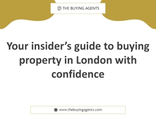 Your insider’s guide to buying property in London with confidence