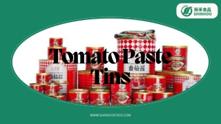 Tomato Paste Tins