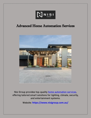 Advanced Home Automation Services