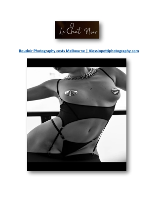 Boudoir Photography costs Melbourne | Alessiopettiphotography.com