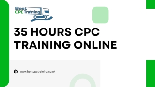Complete 35 Hours CPC Training Online with Flexibility