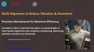 Eliminate Vibration and Downtime with Shaft Alignment Services in Delhi