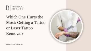 Which One Hurts the Most: Getting a Tattoo or Laser Tattoo Removal?