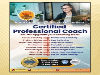 Certified Professional Coach Program