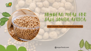 Soya proteins are more than just a protein source