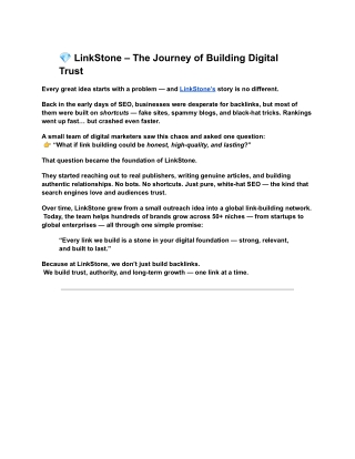 LinkStone FAQs – Everything You Need to Know About Guest Posting & Link Building